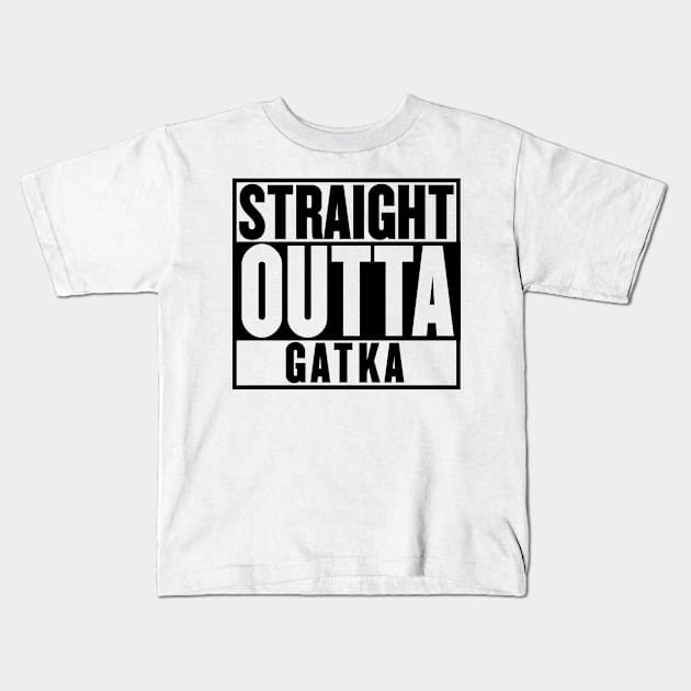 GATKA Battle Ground Kids T-Shirt by mangobanana